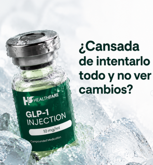 HealthFare GLP-1 injection post: ¿Cansada de intentarlo todo?
